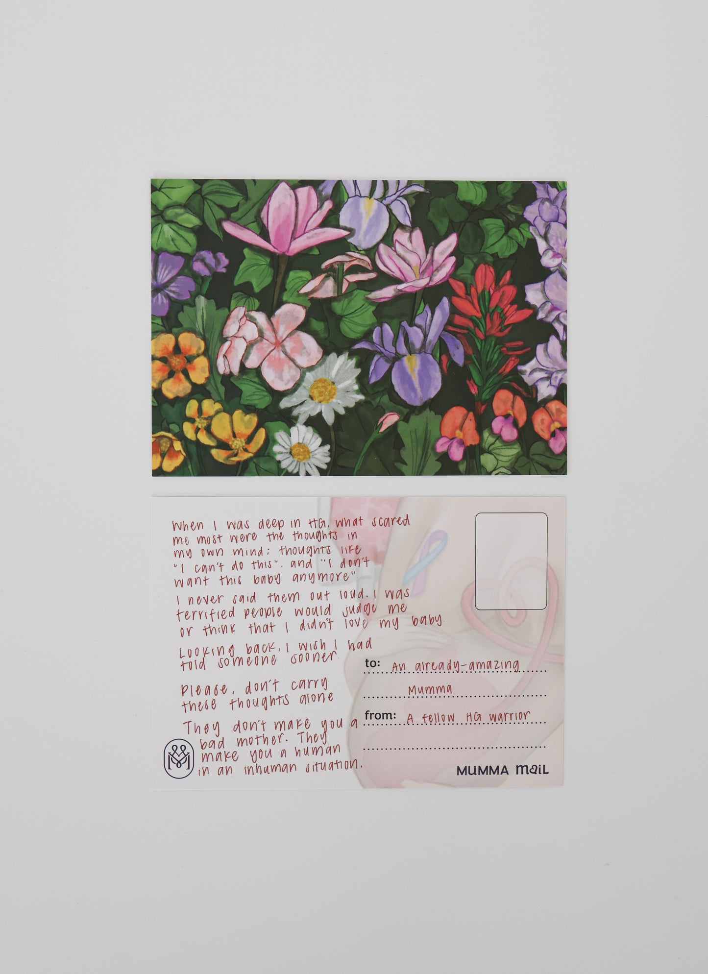 Hyperemesis Gravidarum Postcards